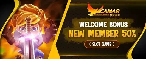 Welcome Bonus 50% untuk Member Baru promotion banner